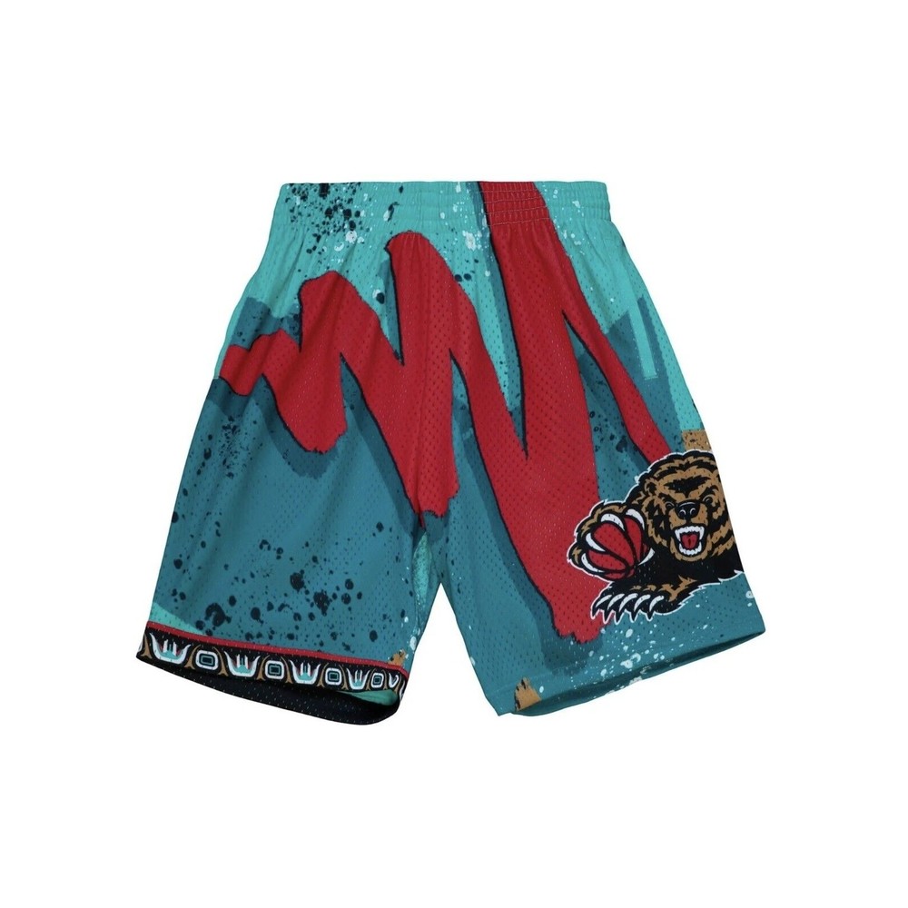 Mitchell & Ness Teal NBA Vancouver Grizzlies 1998-99 Hyper Hoops Swingman Shorts